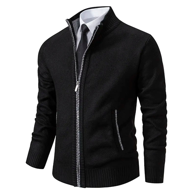 Gilet élégant avec fermeture zip et double poche pour homme