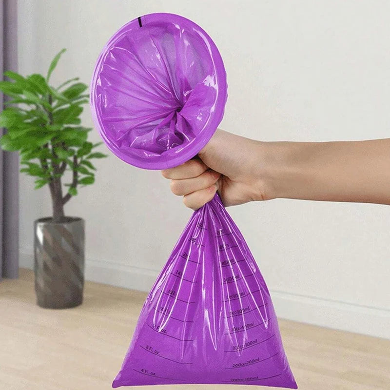 Lot de 10 Sacs à Vomir 2L Anti-Fuite, Portables & Jetables – Idéals Voyage & Mal des Transports