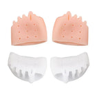4x Coussinets en Silicone pour l'avant-pied - Alignement des orteils