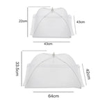 3x Cloches Alimentaires Anti-Insectes Pop-Up en Maille Pliable – 2 ACHETÉES = 1 OFFERTE