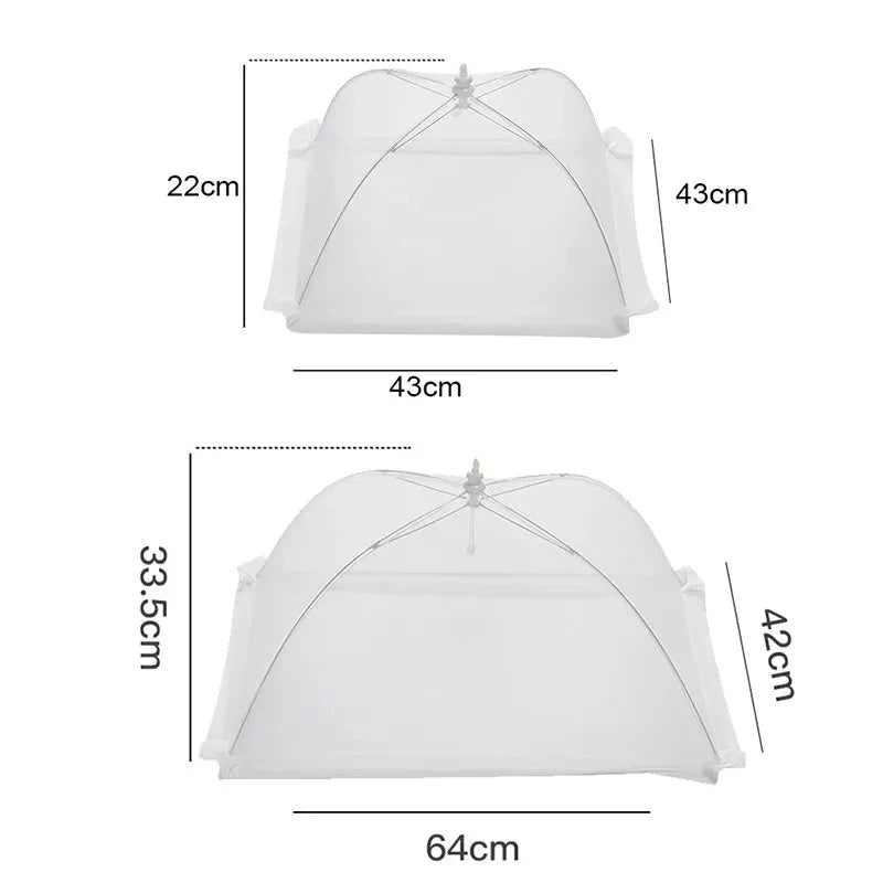 3x Cloches Alimentaires Anti-Insectes Pop-Up en Maille Pliable – 2 ACHETÉES = 1 OFFERTE