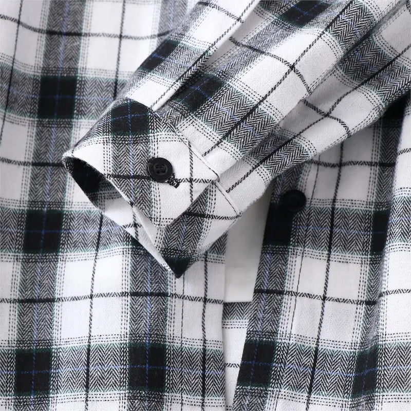 Chemise en Flanelle à Carreaux pour Femme - 15 Couleurs