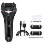 Lime à Pieds Électrique Rechargeable USB IPX4 — Écran Digital, 3 Vitesses, Cors & Callosités