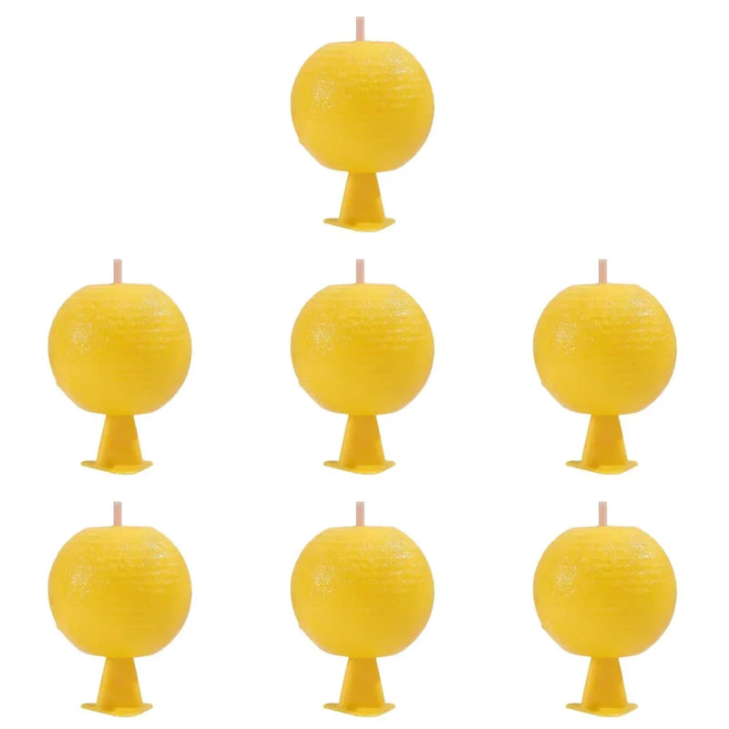 Lot de 6 Sphères Collantes Piège à Mouches