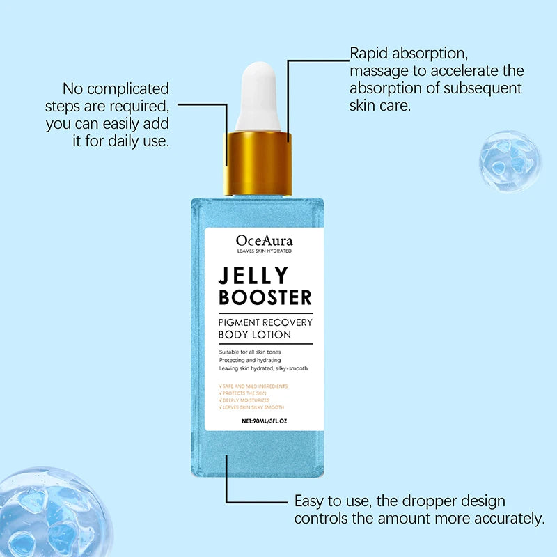Booster Gelée Récupération Pigments Corps — Sérum Nicotinamide Anti-Taches Hydratant