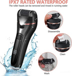 Lime à Pieds Électrique Rechargeable USB IPX4 — Écran Digital, 3 Vitesses, Cors & Callosités