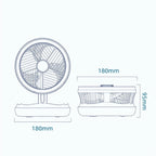 Ventilateur de Plafond Moderne À LED