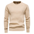 Pull maillé col rond pour homme