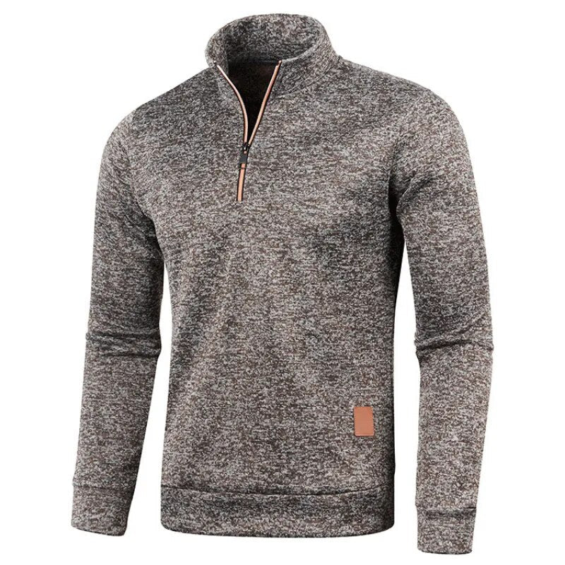 Pull Zippé Col roulé pour Homme