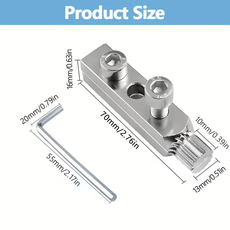 Extracteur de Vis Cassées pour Robinet 1/2" et 3/4" – Outil de Démontage pour Plomberie et Boulons Endommagés