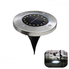4 x spot LED lumineux pour jardin