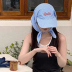 Casquette Pare-Soleil pour Femmes en Tissu Doux