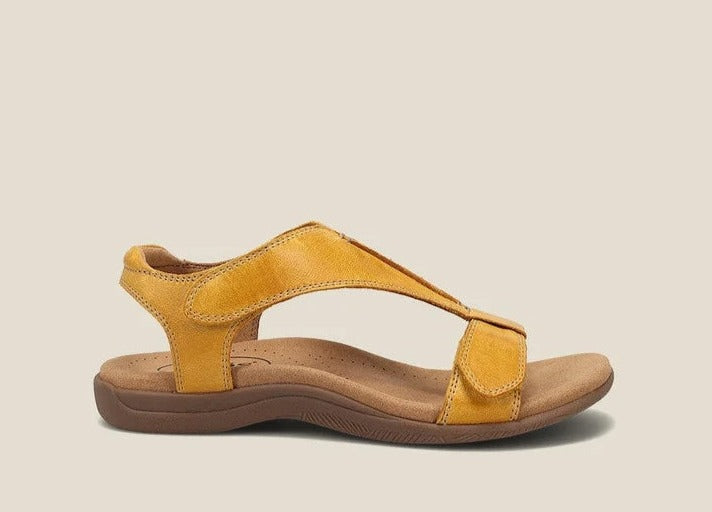 Orthopedic summer sandals for arch support