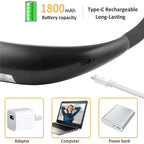 Lampe de lecture USB rechargeable mains libres — LED puissante