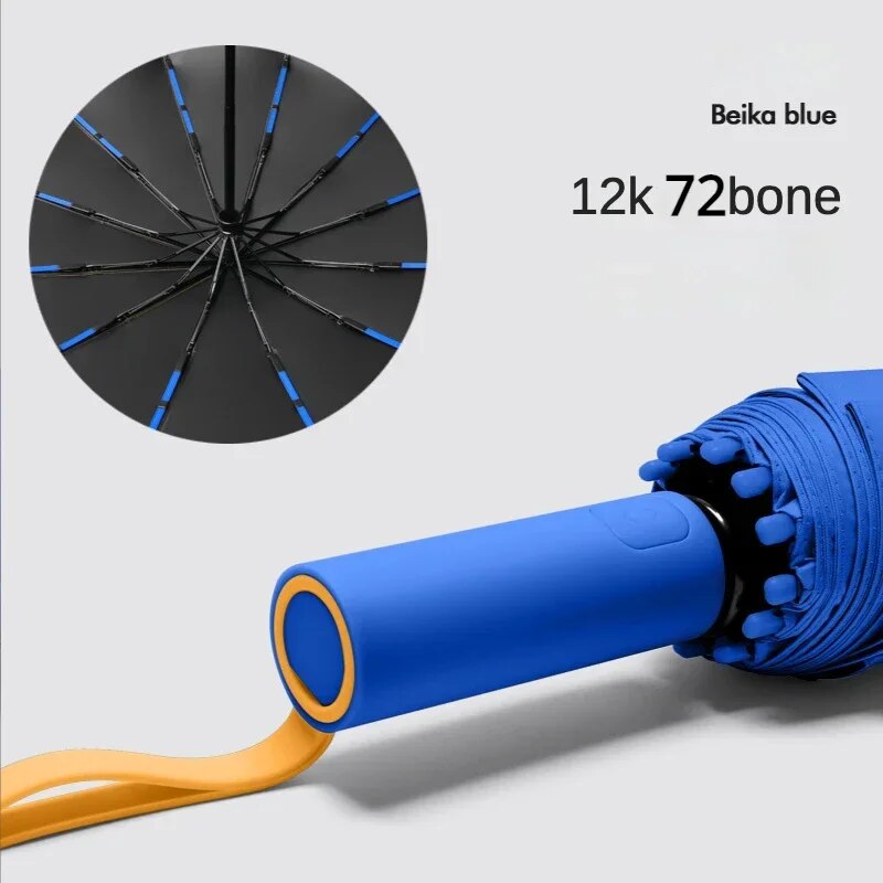 Large Umbrella ULTRA Flexible and Durable - 72 Fiberglass Ribs