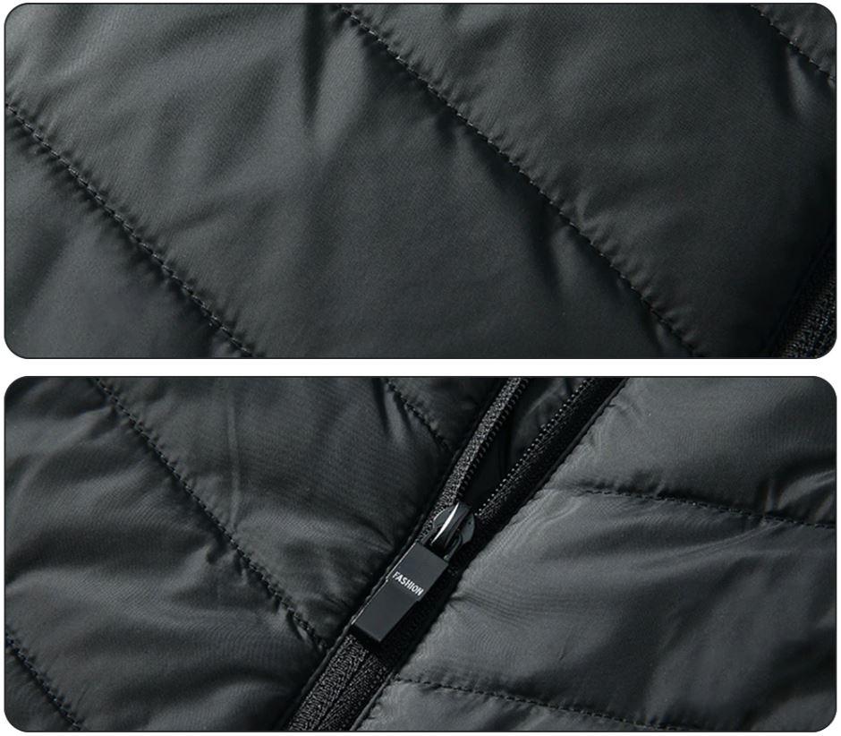 Gilet Chauffant Electrique - 8 Zones chauffantes