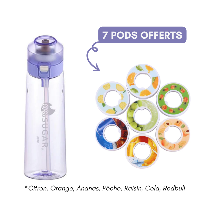 Gourde rétro-olfaction - Goût par l'odorat + 7 Pods OFFERTS