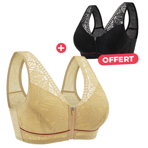 Lace-front fastening bra - BUY 1 GET 1 FREE