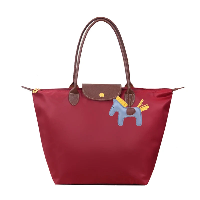 Sac cabas fourre-tout Pliable en nylon imperméable